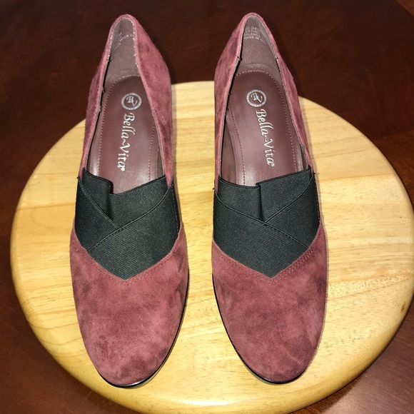 Bella Vita Shoes - EUC - Bella Vita - Suede Leather Heels